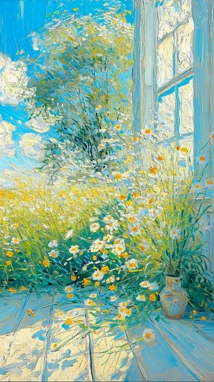 《云窗幽梦花田处》